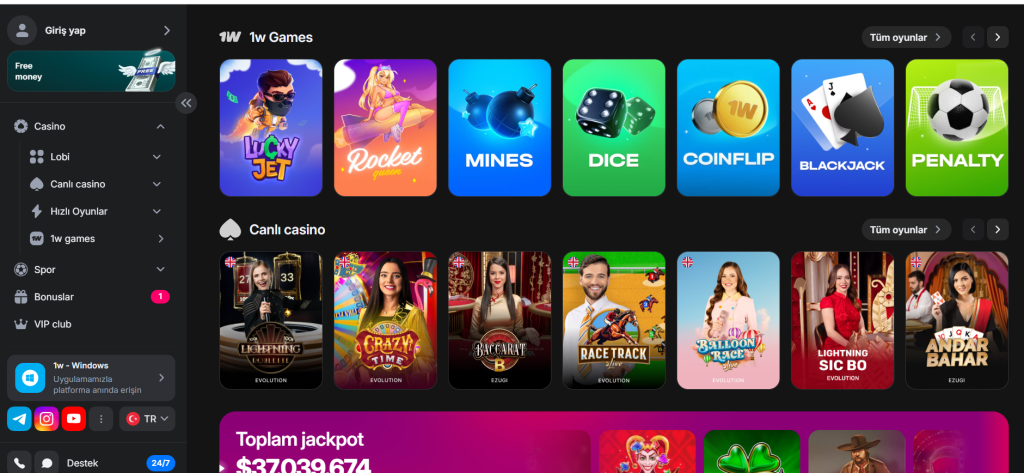 1win Türkiye: yetkilendirme, kayıt ve başlangıç bonus paketi hakkında her şey
